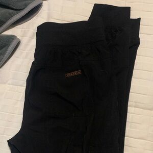 Womens black scrub bottoms